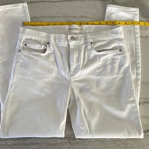 Gap True Skinny White Jeans